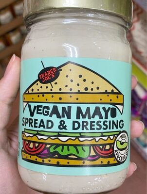 Vegan mayo spread and dressing