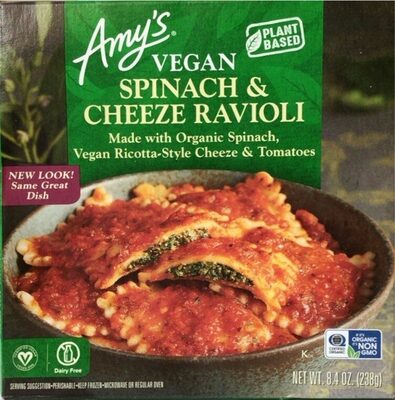 Vegan Spinach & Cheeze Ravioli
