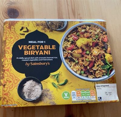 Vegetable biryani
