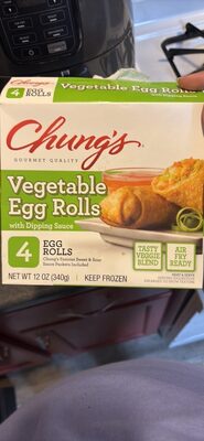 Vegetable Egg Rolls with Dipping Sauce