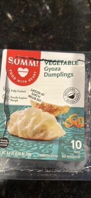 Vegetable Gyoza Dumplings