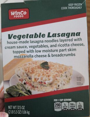 Vegetable Lasagna