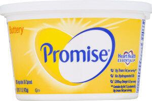 Vegetable oil spread buttery