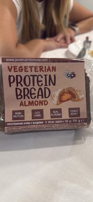 Vegetarian Protein Bread Almond