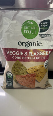 Veggie & Flaxseed Corn Tortilla Chips