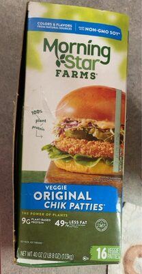 Veggie orignal chik patties