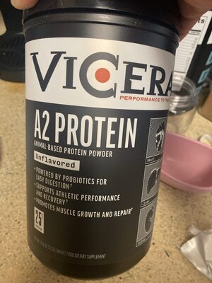 Vicera unflavored protein powder