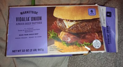 Vidalia Onion Angus Beef Patties