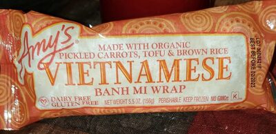 Vietnamese banh mi wrap