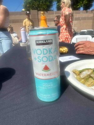 Vodka + Soda Watermelon