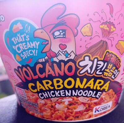 Volcano Carbonara Chicken Noodle