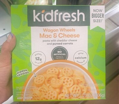 Wagon Wheels Mac & Cheese