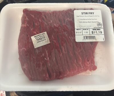 Walmart Stirfry Meat