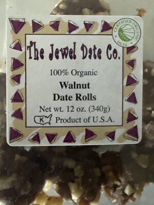 Walnut Date Rolls