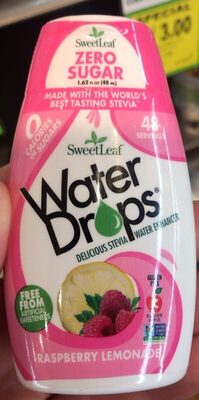 Water Drops Raspberry Lemonade