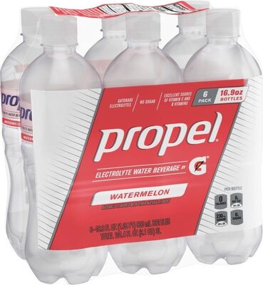 Watermelon flavored electrolyte water beverage