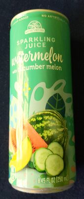 Watermelon with Cucumber Melon Sparkling Juice