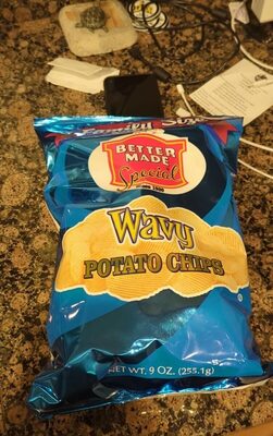 wavy potato chips