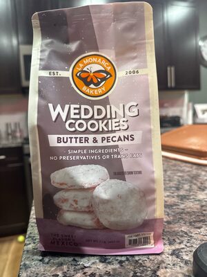 Wedding Cookies Butter & Pecans