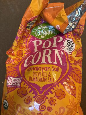 Wegmans, popcorn, olive oil & himalayan salt