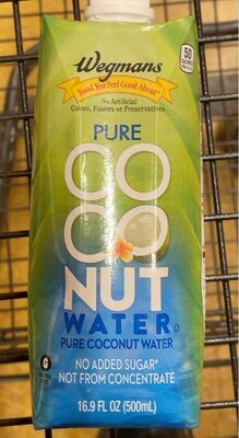 Wegmans Pure Coconut Water