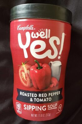 Well yes soup red pepper tomato