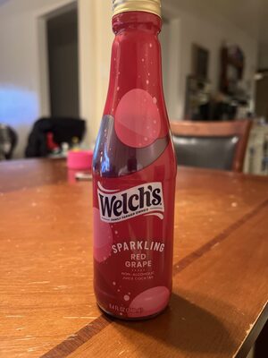 Welsh Sparkling Red Grape 8.4 Oz