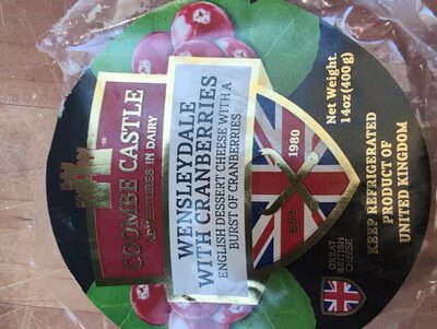 Wensleydale With cranberries