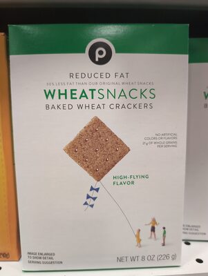 Wheat Snacks Baked Wheat Crackers