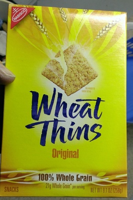 wheat thins crackers, original