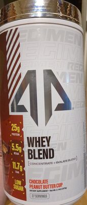 Whey Blend, Chocolate Peanut butter Cup