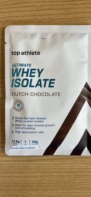 WHEY ISOLATE DUTCH CHOCOLATE