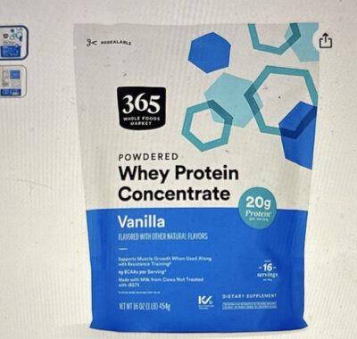 Whey Protein Concentrate Vanilla