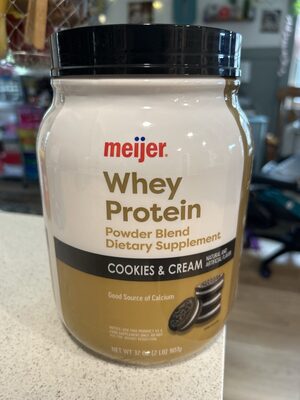 Whey Protein Cookies & Cream