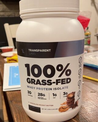 Whey Protein Isolate Chocolate peanut butter.