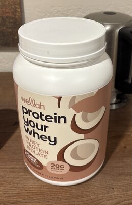 Whey Protein Isolate - coconut