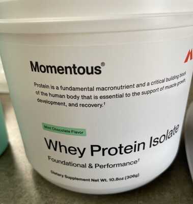 Whey Protein Isolate- Mint Chocolate