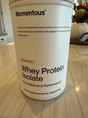 Whey Protein Isolate Strawberry
