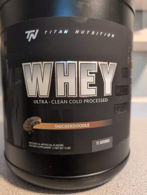 Whey Protein, Snickerdoodle