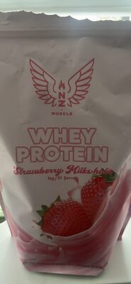 Whey Protein Strawberry Milkshake