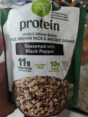 While Grain Blend Lentils Brown Rice & Ancient Grains