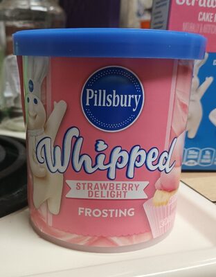 Whipped Strawberry Delight Frosting