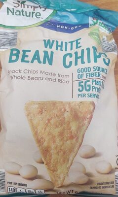 White bean chips