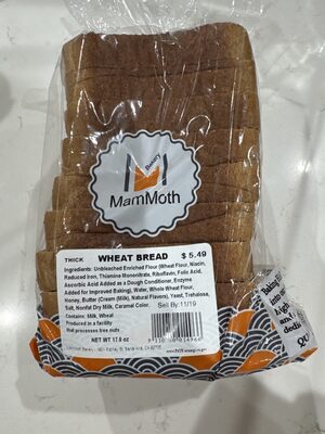 White Bread - Thick Slice