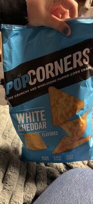 WHITE CHEDDAR FLAVORED POPCORNERS