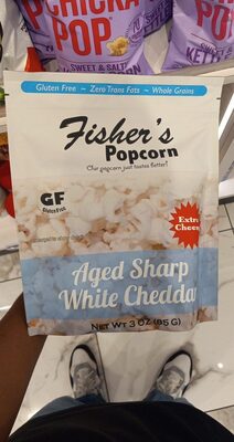 White cheddar popcorn, white cheddar