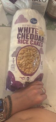 WHITE CHEDDAR RICE CAKES