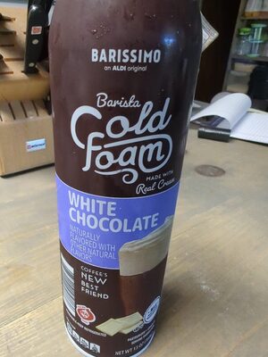 White Chocolate Barista Cold Foam