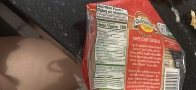 WHITE CORN TORTILLAS