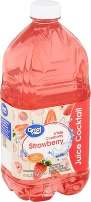 White Cranberry Strawberry Juice Cocktail